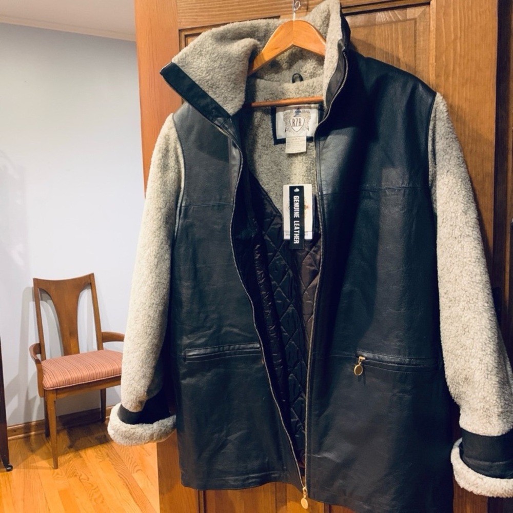 Vintage RZR LEATHER COLLECTION Jacket